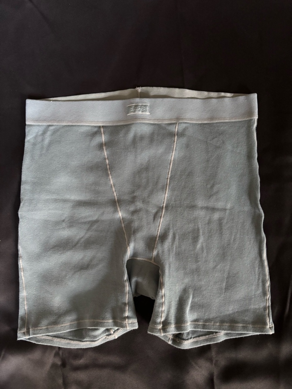 SKIMS Ribbed Boxer Shorts